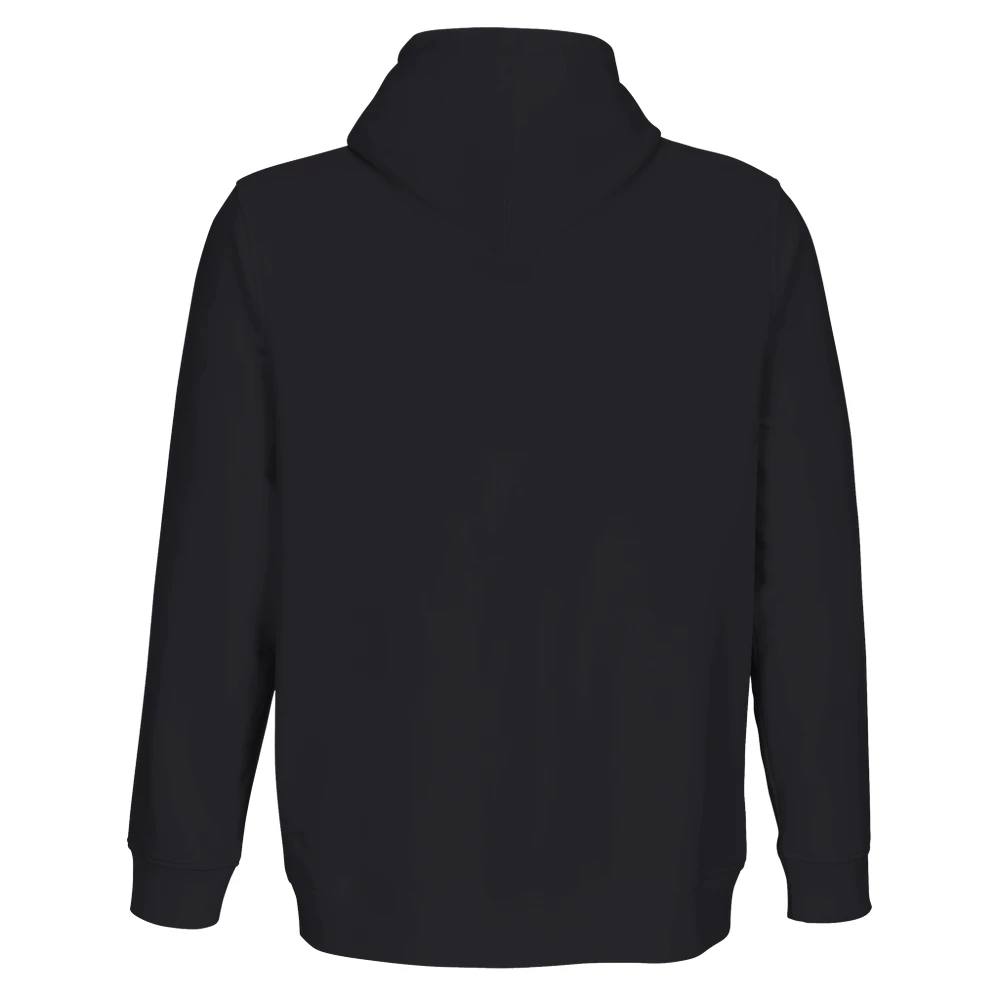 NORE Zip Hoodie i sort – bagside