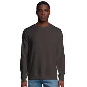 NORE Crewneck Koksgrå – på model
