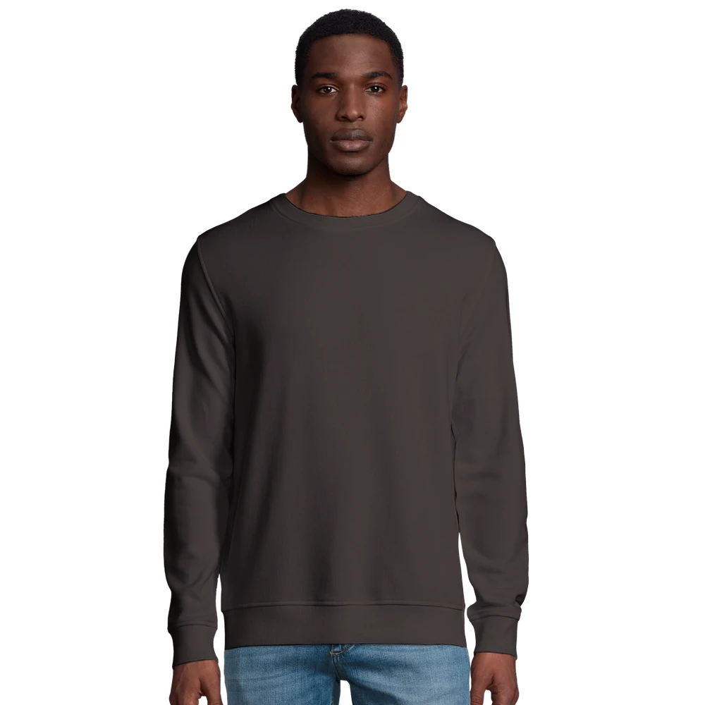 NORE Crewneck Koksgrå – på model