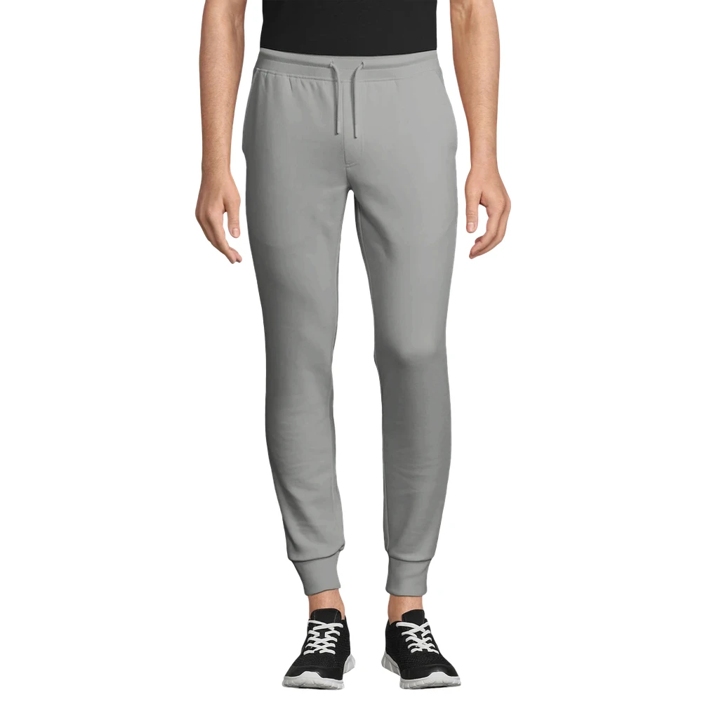 NORE Joggers i gråmeleret – på model